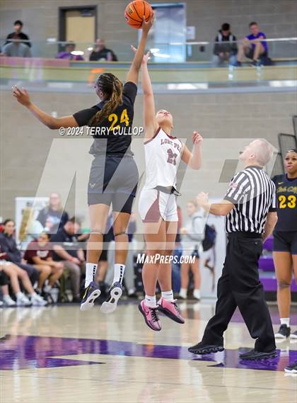 Thumbnail 1 in Lone Peak vs. Oak Cliff Faith Family Academy (Lehi Holiday Hoopfest) photogallery.