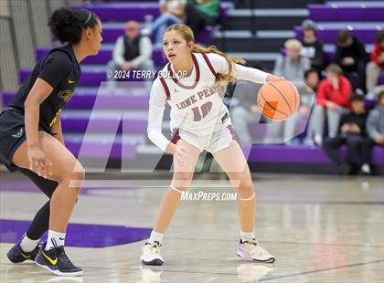 Thumbnail 2 in Lone Peak vs. Oak Cliff Faith Family Academy (Lehi Holiday Hoopfest) photogallery.