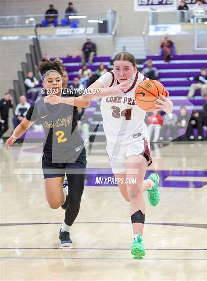 Thumbnail 3 in Lone Peak vs. Oak Cliff Faith Family Academy (Lehi Holiday Hoopfest) photogallery.