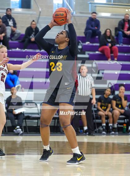 Thumbnail 2 in Lone Peak vs. Oak Cliff Faith Family Academy (Lehi Holiday Hoopfest) photogallery.