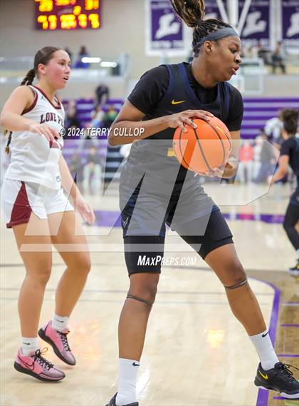 Thumbnail 2 in Lone Peak vs. Oak Cliff Faith Family Academy (Lehi Holiday Hoopfest) photogallery.
