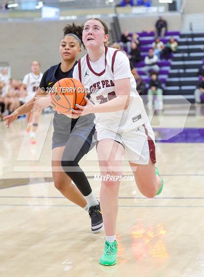 Thumbnail 3 in Lone Peak vs. Oak Cliff Faith Family Academy (Lehi Holiday Hoopfest) photogallery.