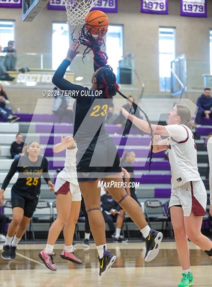 Thumbnail 2 in Lone Peak vs. Oak Cliff Faith Family Academy (Lehi Holiday Hoopfest) photogallery.