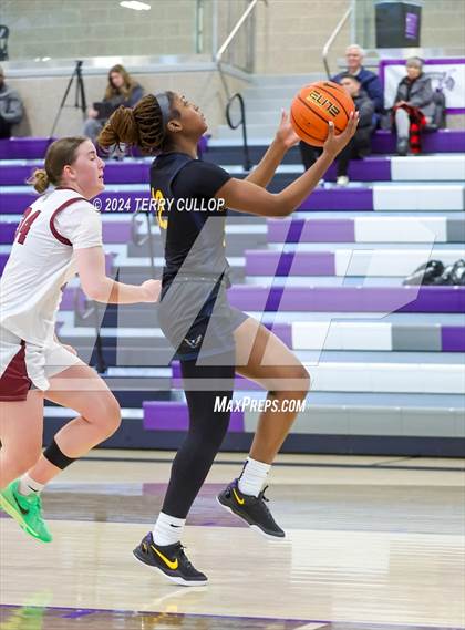 Thumbnail 2 in Lone Peak vs. Oak Cliff Faith Family Academy (Lehi Holiday Hoopfest) photogallery.