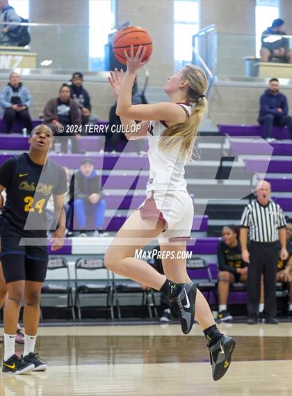 Thumbnail 2 in Lone Peak vs. Oak Cliff Faith Family Academy (Lehi Holiday Hoopfest) photogallery.