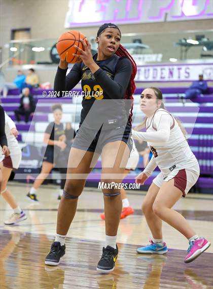 Thumbnail 1 in Lone Peak vs. Oak Cliff Faith Family Academy (Lehi Holiday Hoopfest) photogallery.