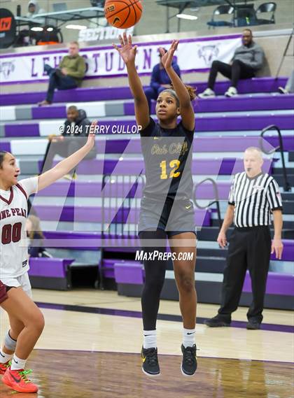 Thumbnail 2 in Lone Peak vs. Oak Cliff Faith Family Academy (Lehi Holiday Hoopfest) photogallery.