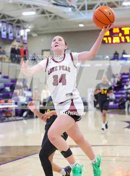 Thumbnail 2 in Lone Peak vs. Oak Cliff Faith Family Academy (Lehi Holiday Hoopfest) photogallery.