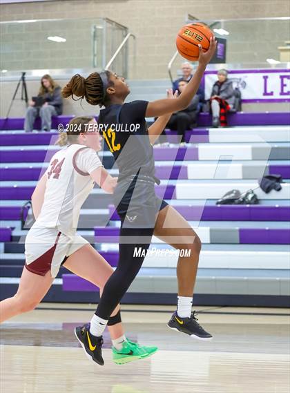 Thumbnail 3 in Lone Peak vs. Oak Cliff Faith Family Academy (Lehi Holiday Hoopfest) photogallery.