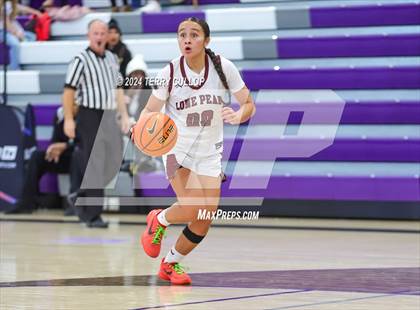 Thumbnail 2 in Lone Peak vs. Oak Cliff Faith Family Academy (Lehi Holiday Hoopfest) photogallery.