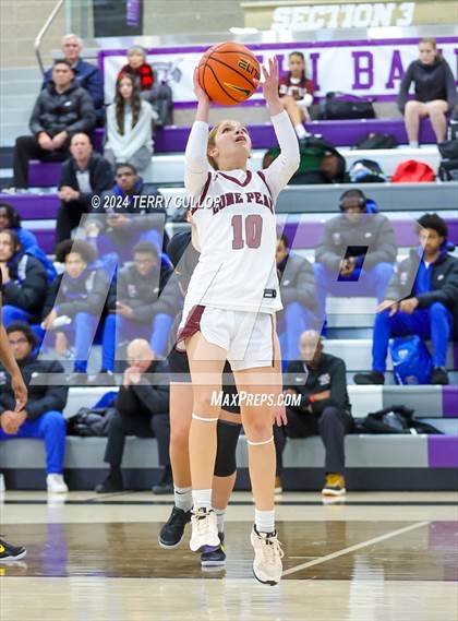 Thumbnail 2 in Lone Peak vs. Oak Cliff Faith Family Academy (Lehi Holiday Hoopfest) photogallery.