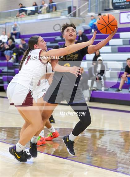 Thumbnail 3 in Lone Peak vs. Oak Cliff Faith Family Academy (Lehi Holiday Hoopfest) photogallery.