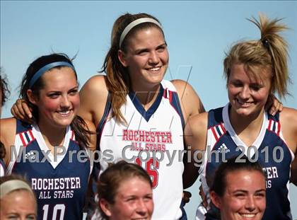 Thumbnail 3 in 2010 Herb Fitch Girls Senior All-Star Game (Section 5 NY) photogallery.