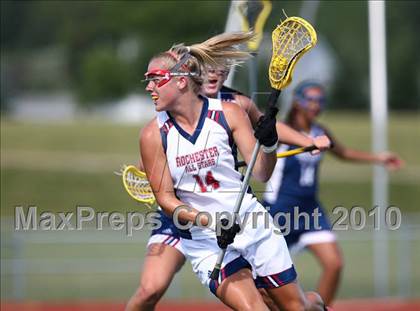 Thumbnail 1 in 2010 Herb Fitch Girls Senior All-Star Game (Section 5 NY) photogallery.