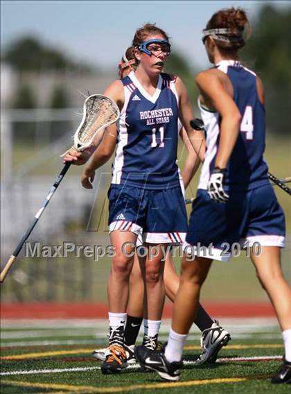 Thumbnail 2 in 2010 Herb Fitch Girls Senior All-Star Game (Section 5 NY) photogallery.