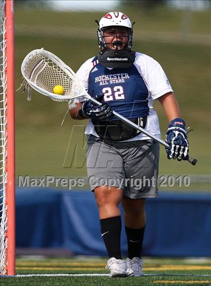 Thumbnail 3 in 2010 Herb Fitch Girls Senior All-Star Game (Section 5 NY) photogallery.