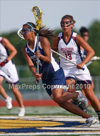 Thumbnail 1 in 2010 Herb Fitch Girls Senior All-Star Game (Section 5 NY) photogallery.