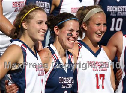 Thumbnail 1 in 2010 Herb Fitch Girls Senior All-Star Game (Section 5 NY) photogallery.