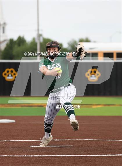 Thumbnail 1 in Wakeland @ Poteet (UIL 5A Softball Area) photogallery.