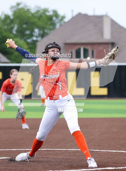 Thumbnail 3 in Wakeland @ Poteet (UIL 5A Softball Area) photogallery.