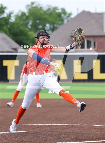 Thumbnail 1 in Wakeland @ Poteet (UIL 5A Softball Area) photogallery.