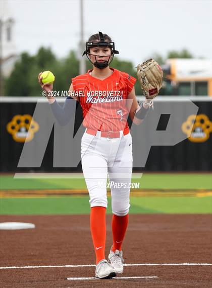 Thumbnail 1 in Wakeland @ Poteet (UIL 5A Softball Area) photogallery.
