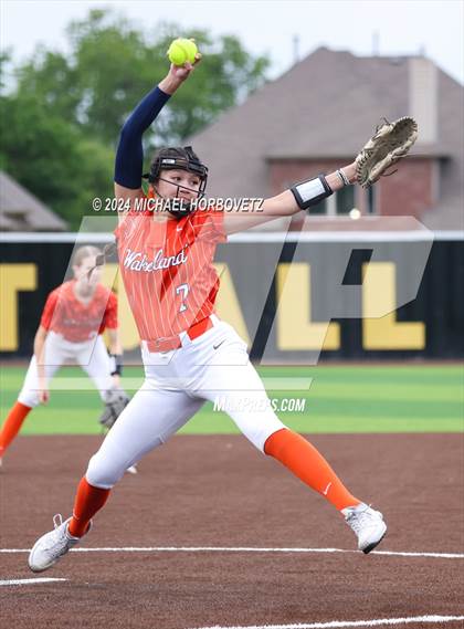 Thumbnail 2 in Wakeland @ Poteet (UIL 5A Softball Area) photogallery.