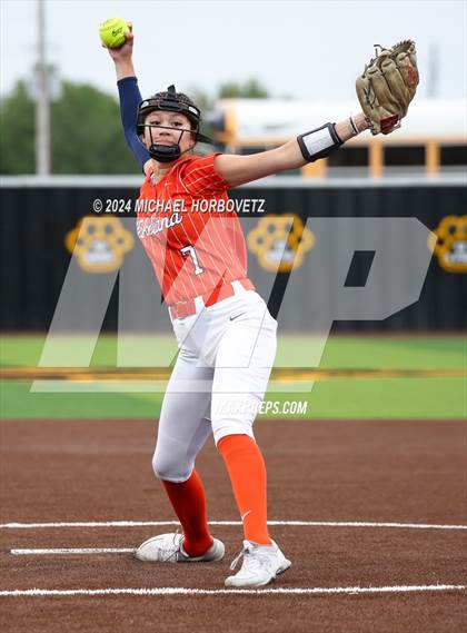Thumbnail 2 in Wakeland @ Poteet (UIL 5A Softball Area) photogallery.