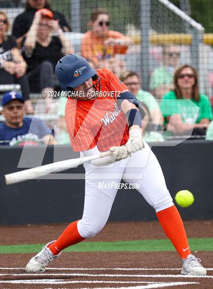 Thumbnail 2 in Wakeland @ Poteet (UIL 5A Softball Area) photogallery.