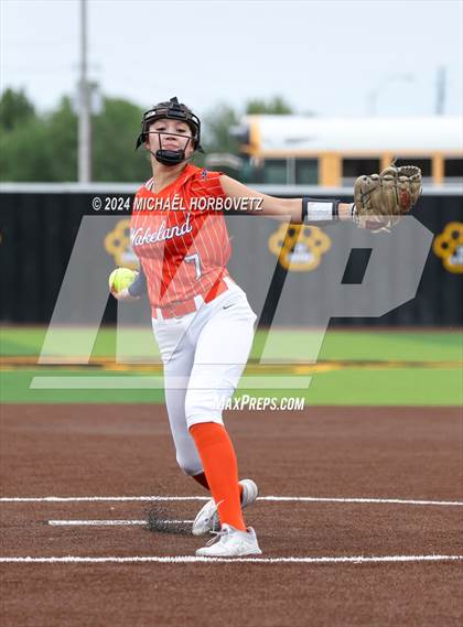 Thumbnail 1 in Wakeland @ Poteet (UIL 5A Softball Area) photogallery.