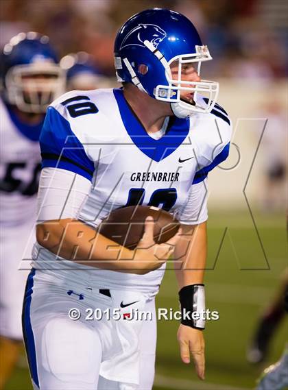 Thumbnail 1 in Greenbrier vs Beebe (103.7/1st Security Classic) photogallery.