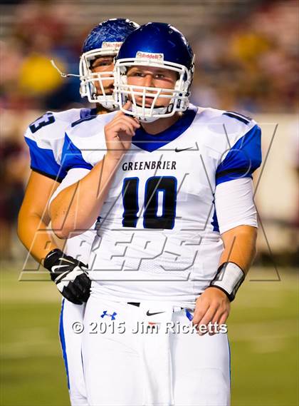 Thumbnail 3 in Greenbrier vs Beebe (103.7/1st Security Classic) photogallery.