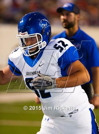 Thumbnail 1 in Greenbrier vs Beebe (103.7/1st Security Classic) photogallery.