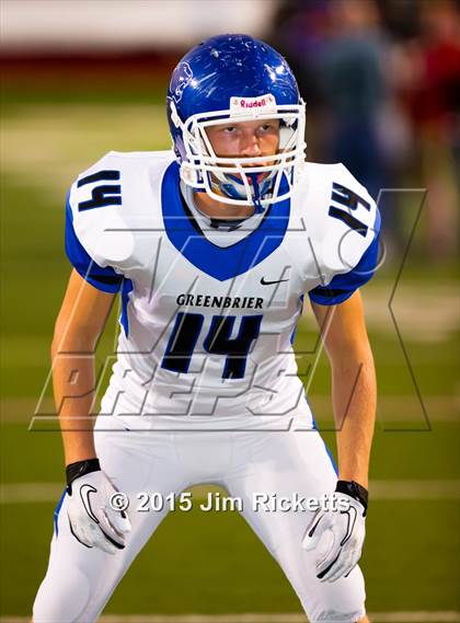 Thumbnail 1 in Greenbrier vs Beebe (103.7/1st Security Classic) photogallery.