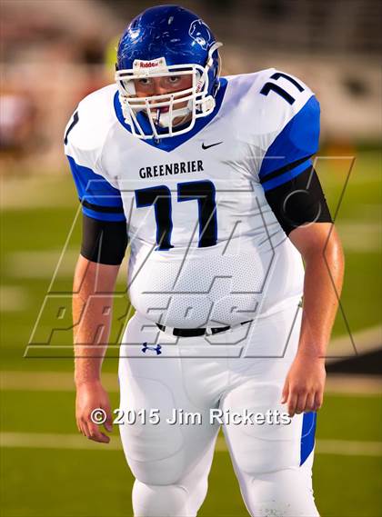 Thumbnail 3 in Greenbrier vs Beebe (103.7/1st Security Classic) photogallery.