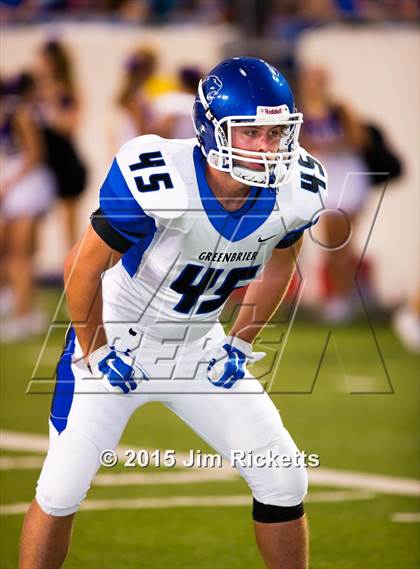Thumbnail 3 in Greenbrier vs Beebe (103.7/1st Security Classic) photogallery.