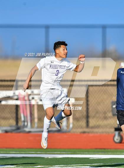Thumbnail 2 in Marble Falls vs. Liberal Arts & Science Academy - Austin (Georgetown Governor's Cup) photogallery.