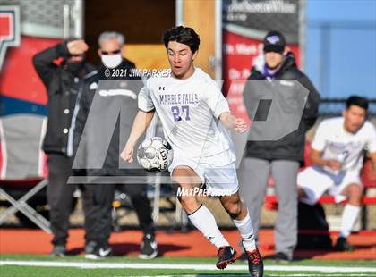 Thumbnail 2 in Marble Falls vs. Liberal Arts & Science Academy - Austin (Georgetown Governor's Cup) photogallery.
