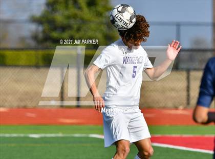 Thumbnail 2 in Marble Falls vs. Liberal Arts & Science Academy - Austin (Georgetown Governor's Cup) photogallery.