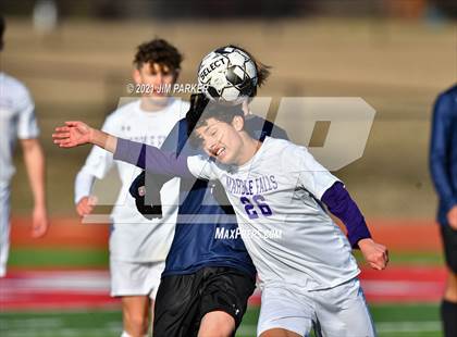 Thumbnail 2 in Marble Falls vs. Liberal Arts & Science Academy - Austin (Georgetown Governor's Cup) photogallery.