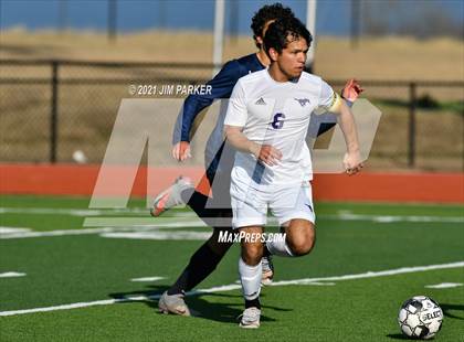 Thumbnail 2 in Marble Falls vs. Liberal Arts & Science Academy - Austin (Georgetown Governor's Cup) photogallery.