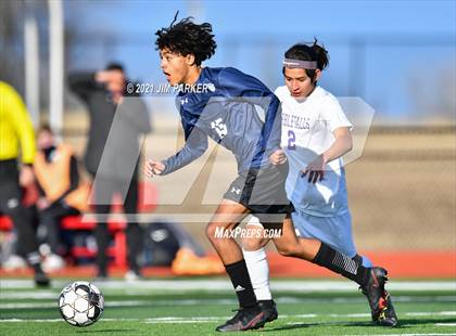 Thumbnail 3 in Marble Falls vs. Liberal Arts & Science Academy - Austin (Georgetown Governor's Cup) photogallery.