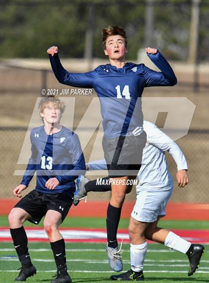 Thumbnail 3 in Marble Falls vs. Liberal Arts & Science Academy - Austin (Georgetown Governor's Cup) photogallery.