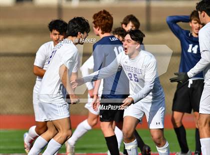 Thumbnail 2 in Marble Falls vs. Liberal Arts & Science Academy - Austin (Georgetown Governor's Cup) photogallery.