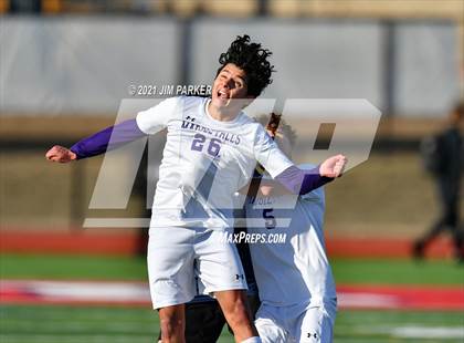 Thumbnail 2 in Marble Falls vs. Liberal Arts & Science Academy - Austin (Georgetown Governor's Cup) photogallery.