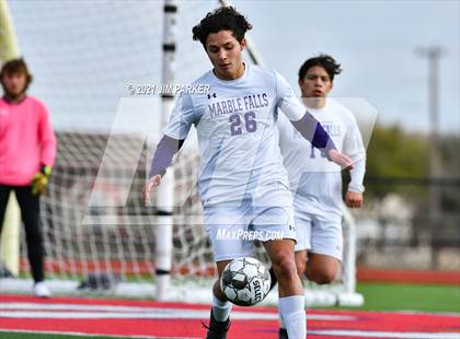 Thumbnail 2 in Marble Falls vs. Liberal Arts & Science Academy - Austin (Georgetown Governor's Cup) photogallery.