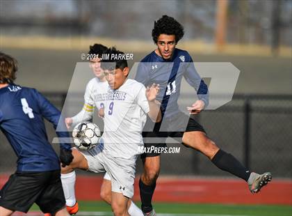Thumbnail 1 in Marble Falls vs. Liberal Arts & Science Academy - Austin (Georgetown Governor's Cup) photogallery.