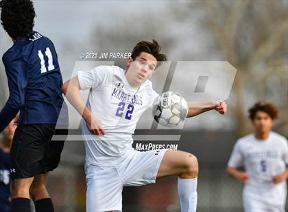 Thumbnail 3 in Marble Falls vs. Liberal Arts & Science Academy - Austin (Georgetown Governor's Cup) photogallery.
