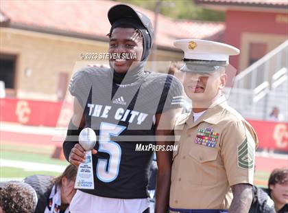 Thumbnail 2 in Trinity Valley vs. University City (Honor Bowl) photogallery.