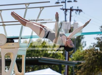 Thumbnail 2 in AIA Division I,III Diving Semifinals photogallery.